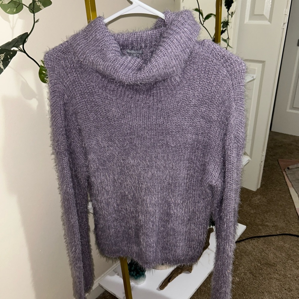 Fuzzy sweater